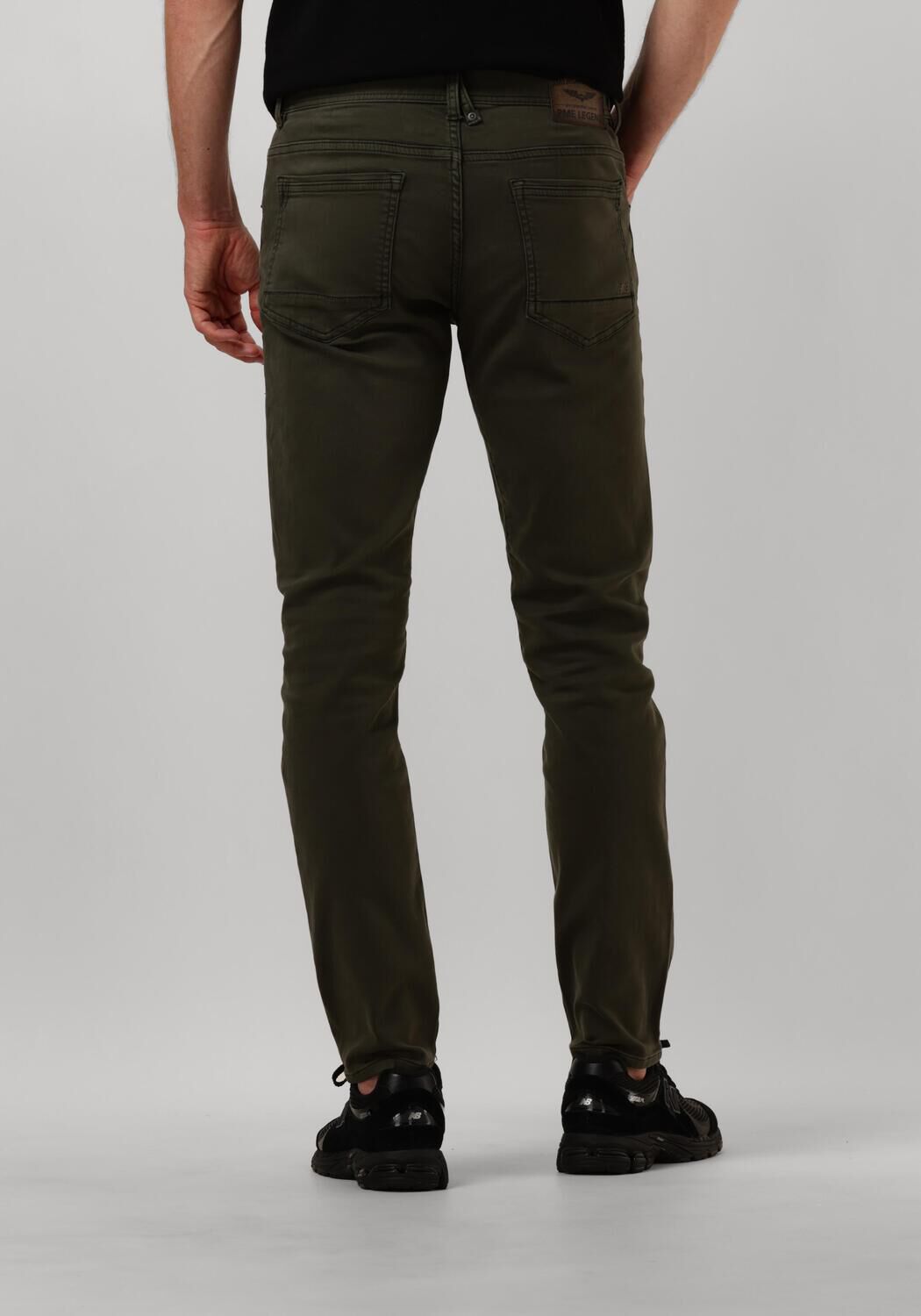 PME LEGEND Heren Jeans Tailwheel Colored Sweat Groen