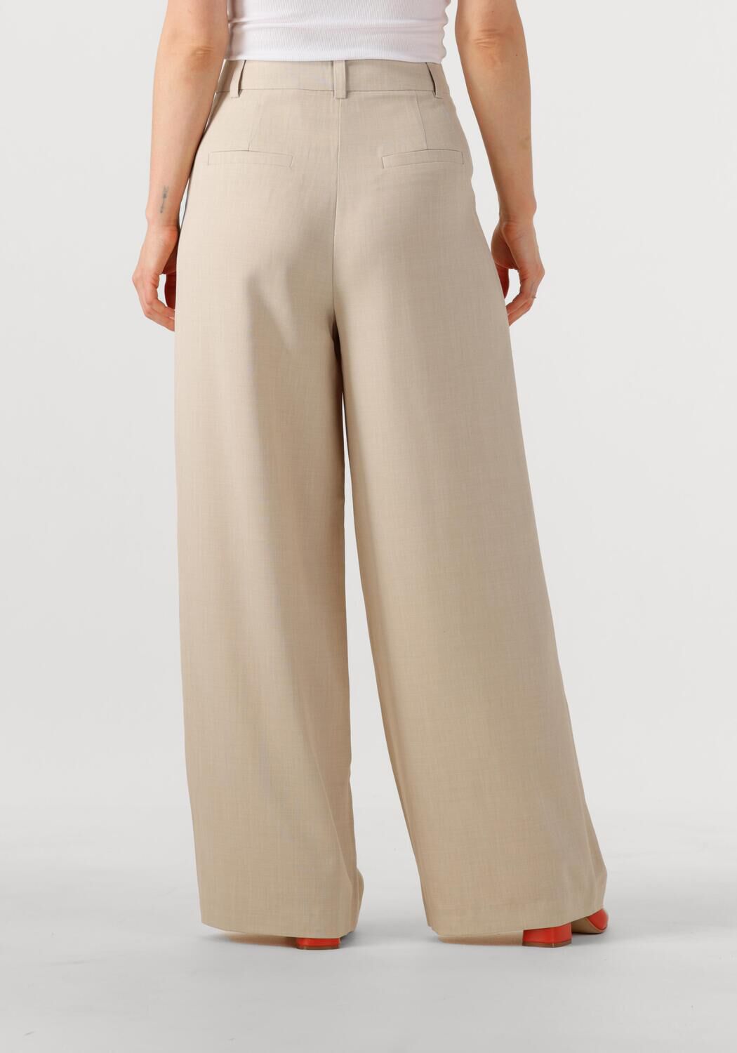 MODSTRÖM Modström Dames Broeken Galemd Wide Pants Beige