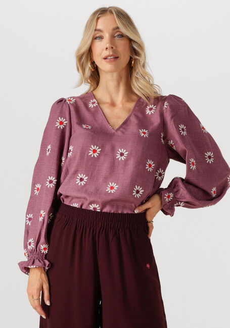Paarse YDENCE Blouses TOP PHILOU - large