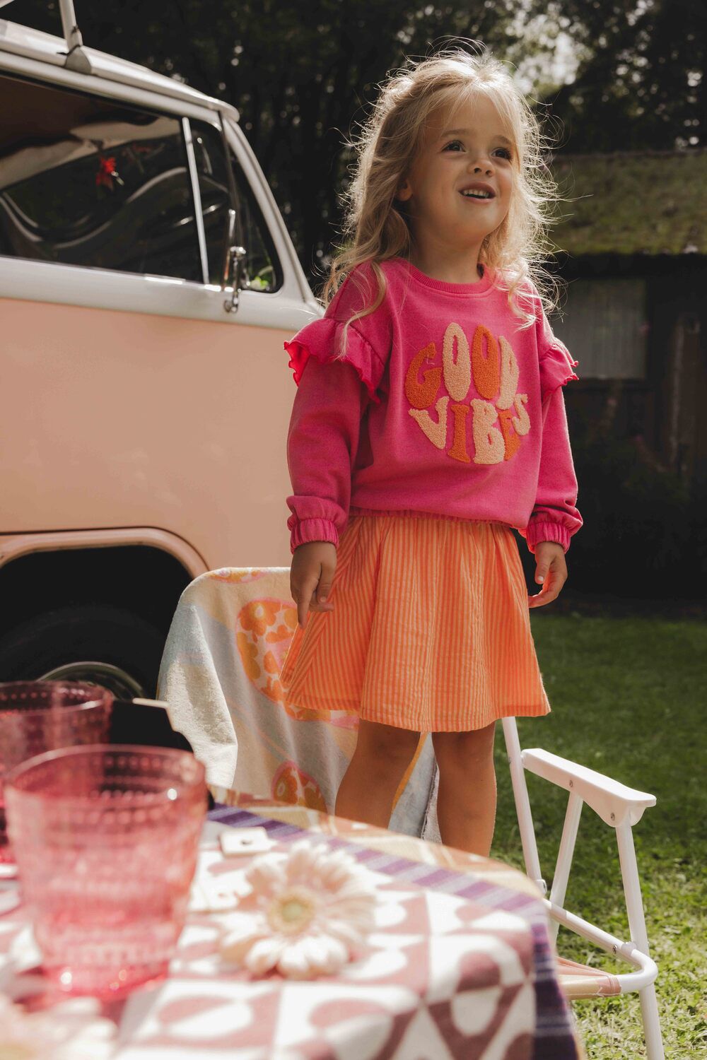 Oranje LOOXS Little Minirok 2511-7702 - large