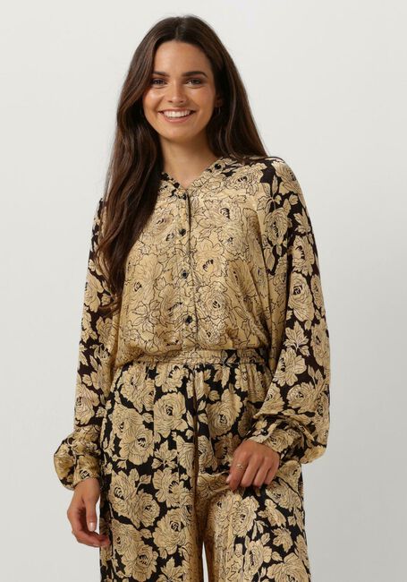Zwarte MES DEMOISELLES Blouses ROSE FOLIA - large