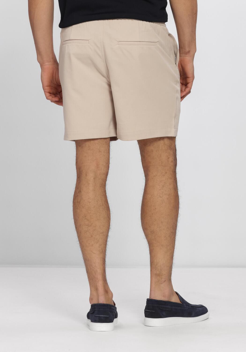 Beige PLAIN Korte broek TURIPL SHORTS - large
