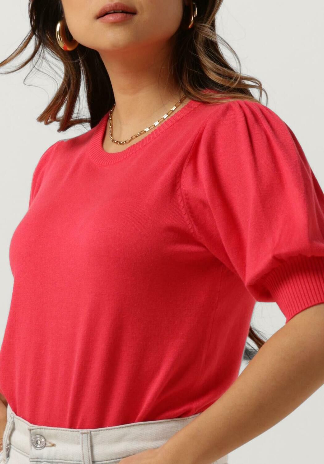 MINUS Dames Tops & T-shirts Liva Knit Tee Roze