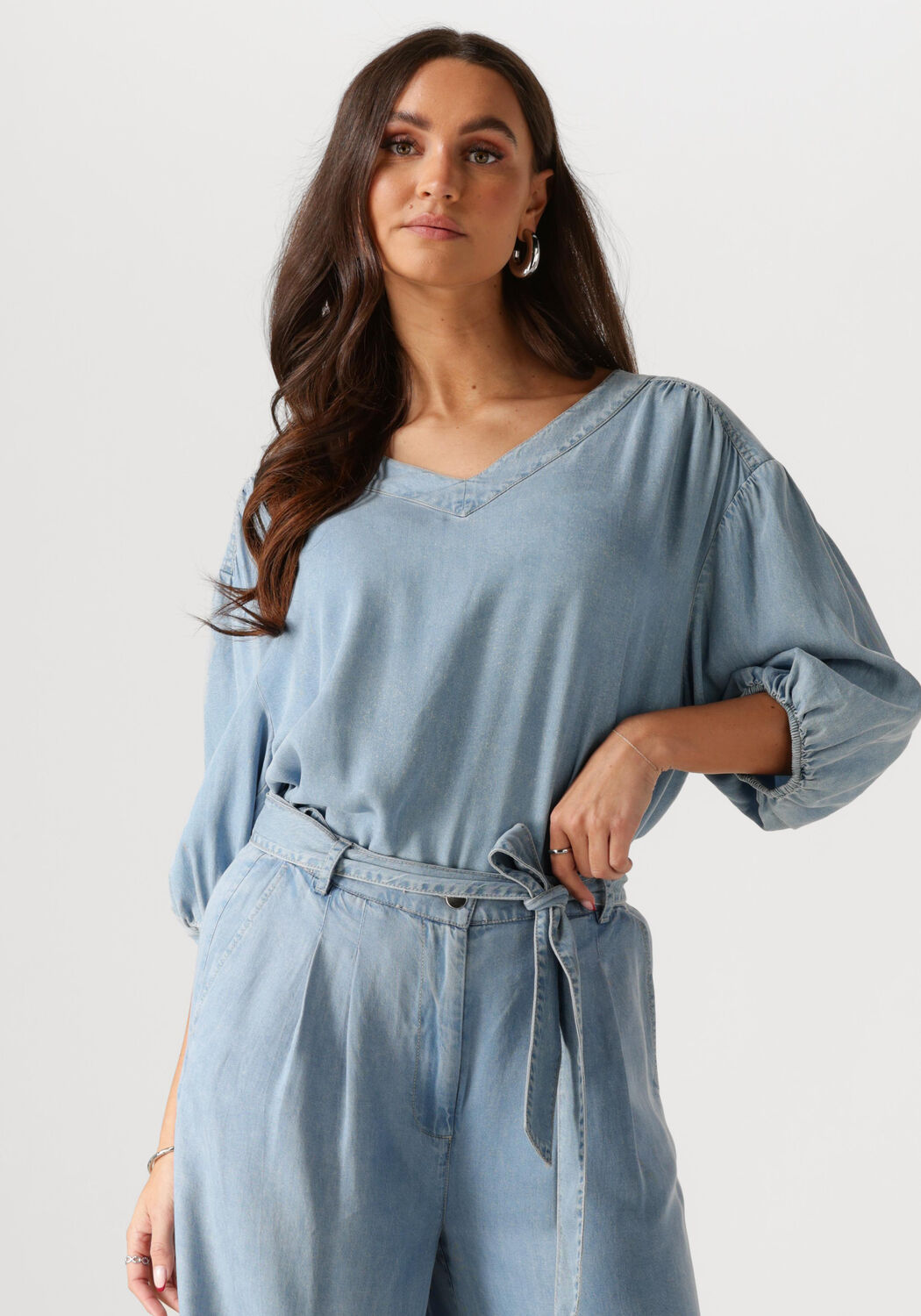 BEAUMONT Dames Blouses Fae Top Blauw