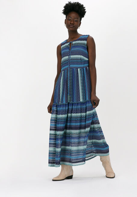 Blauwe ANA ALCAZAR Maxi jurk MAXIDRESS WCA - large