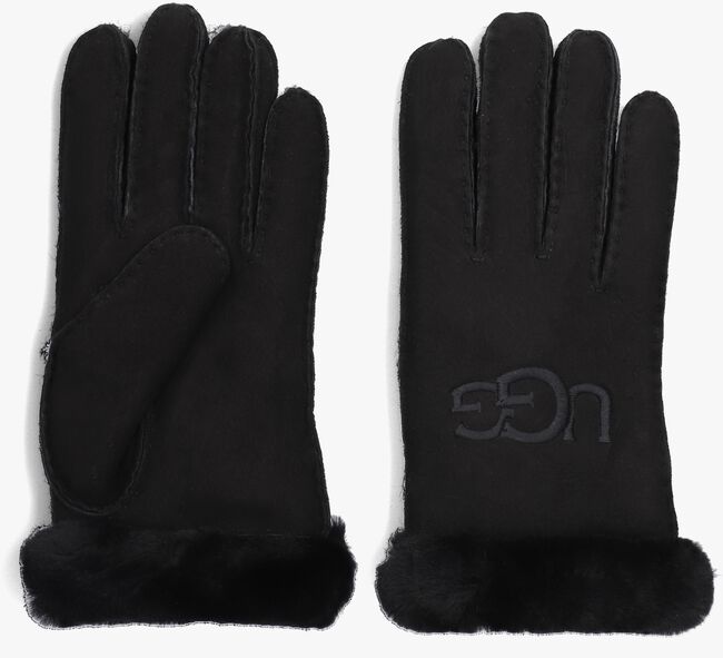 Zwarte UGG Handschoenen SHEARLING UGG EMBROIDER GLOVE - large