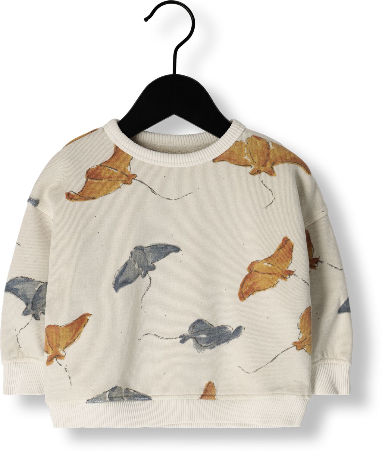 PLAY UP Jongens Truien & Vesten Printed Fleece Sweater Beige