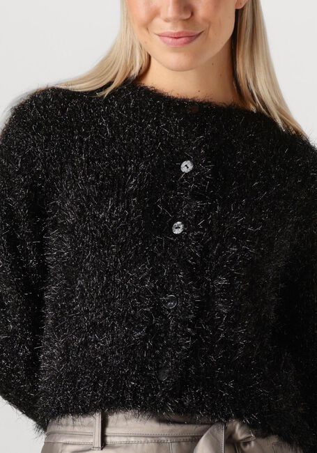 Zwarte KNIT-TED Vest LYNN CARDIGAN - large