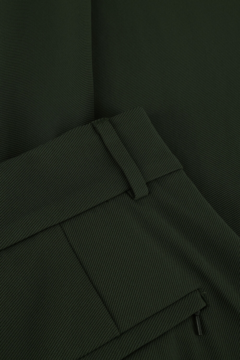 Donkergroene VANILIA Pantalon TAILORED TWILL - large