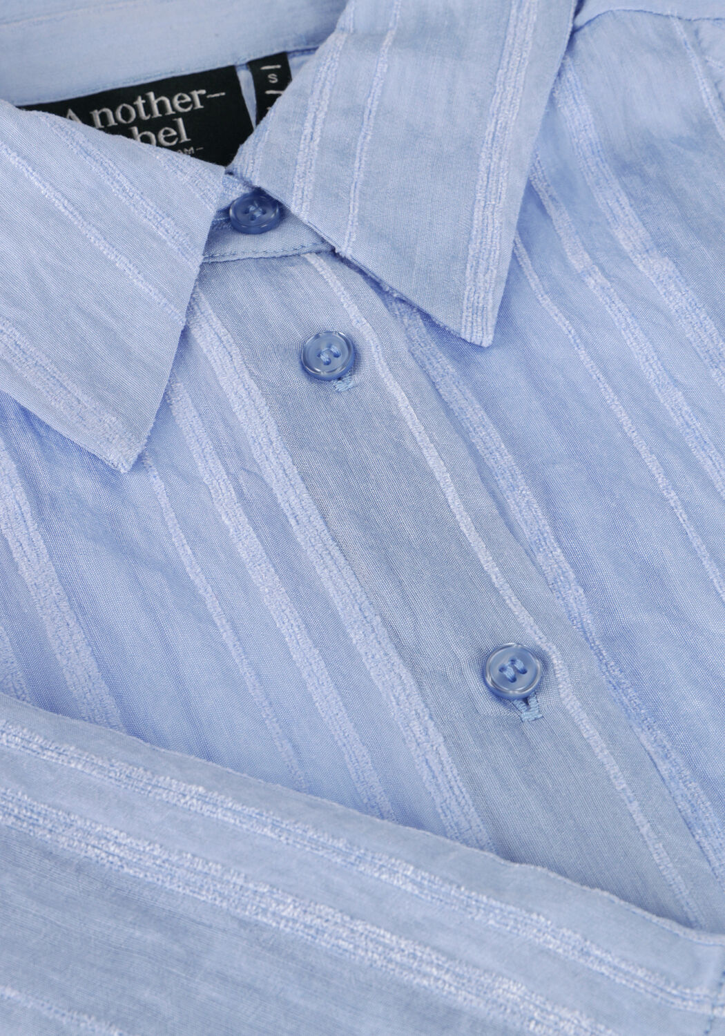 Blauwe ANOTHER LABEL Blouses LOT SHIRT S/L - large