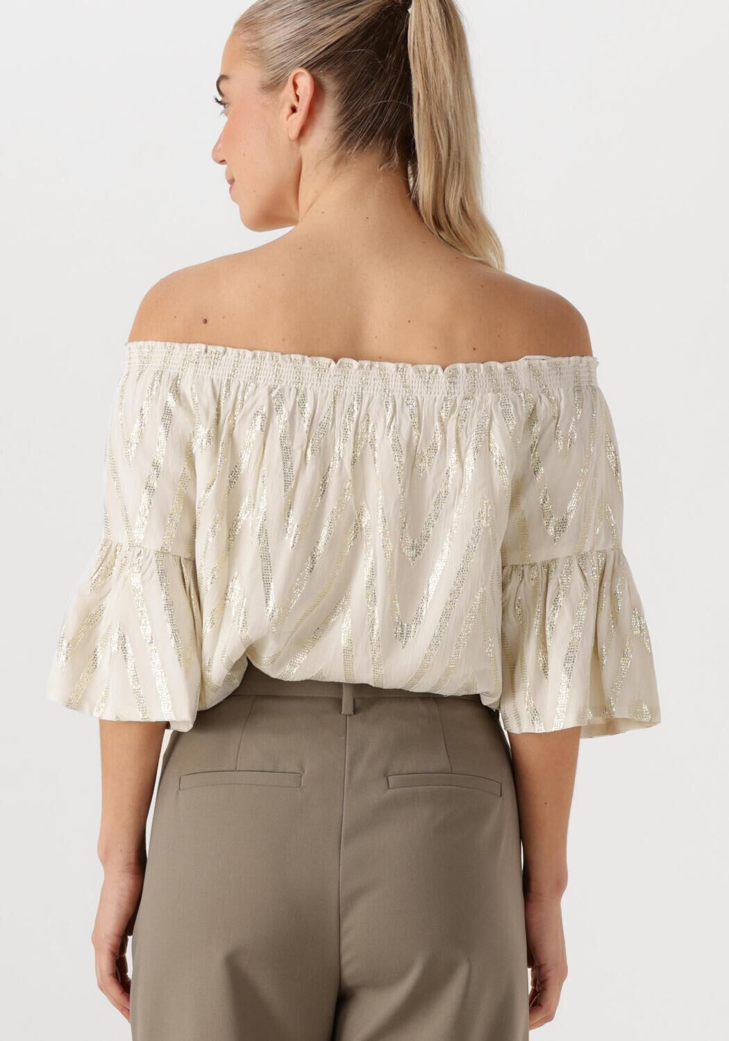 BRUUNS BAZAAR Dames Tops & T-shirts Carlis Blouse Ecru