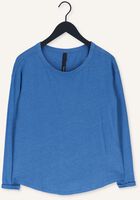 Blauwe 10DAYS Tops & T-shirts LONGSLEEVE TEE LINEN Blauwe 10DAYS Tops & T-shirts LONGSLEEVE TEE LINEN - medium