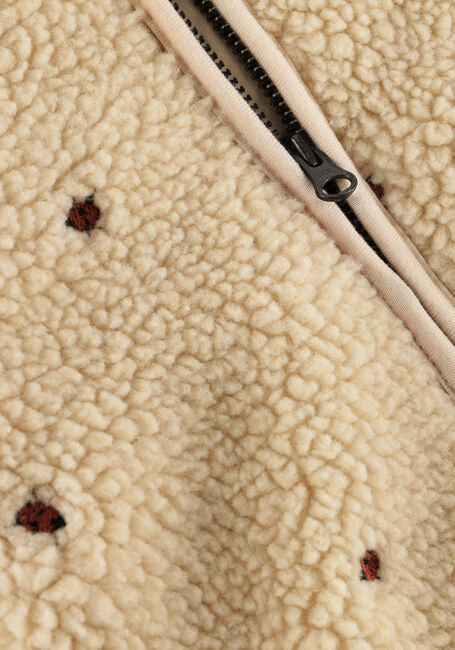 Ecru LIL' ATELIER Zomerjassen NBFNALO LOOSE SHERPA JACKET - large