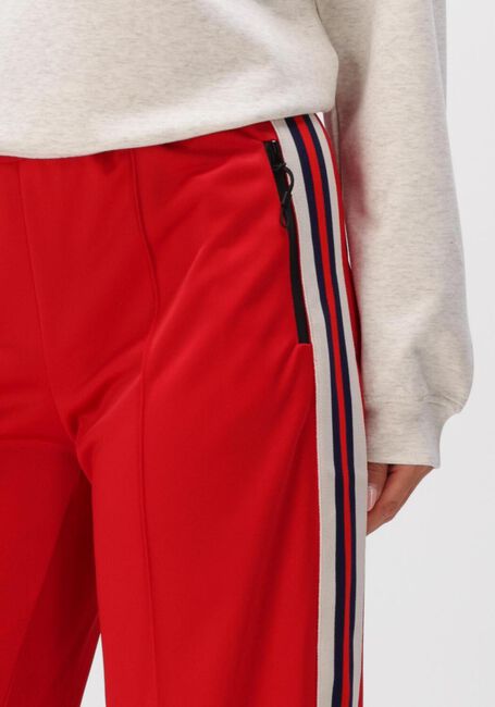 Rode HAUTE L'AMITI&Eacute; Wijde broek BAGGY RN TRACK TALL PANTS - large