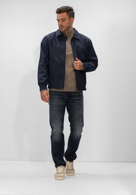 Beige BUTCHER OF BLUE Trui CLIFDEN HALFZIP - large