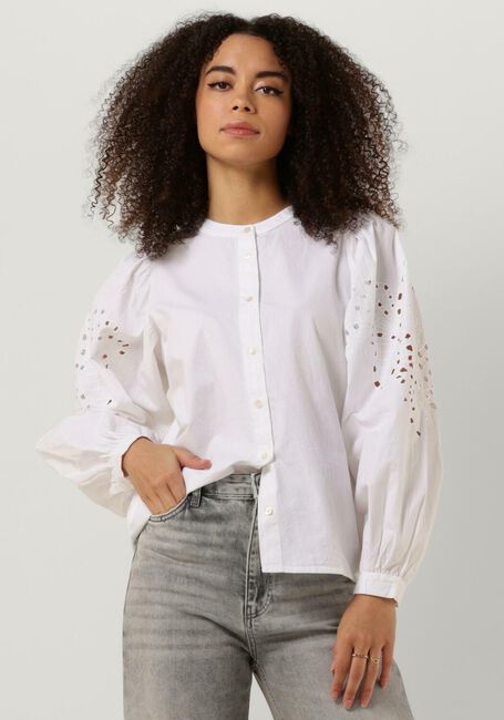 Witte BY-BAR Blouses RIKKI EMBROIDERY BLOUSE - large