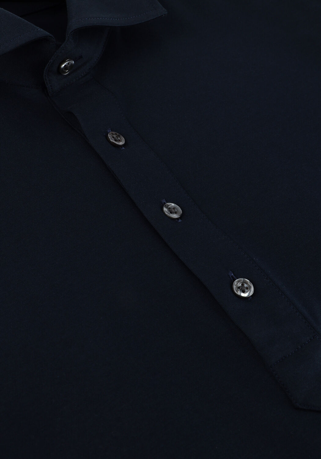 Donkerblauwe GENTI Klassiek overhemd S7096-1175 - large