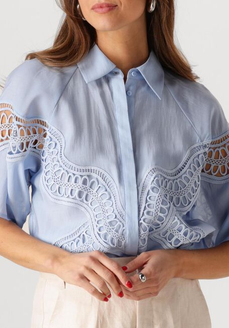 Lichtblauwe COPENHAGEN MUSE Blouses CMMOLLY-SHIRT 3 - large