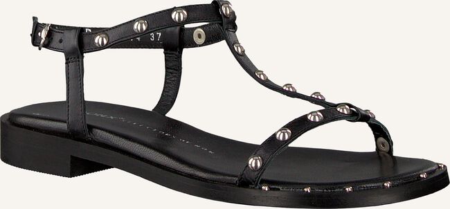Zwarte BRONX Platte sandalen 84754 Zwarte BRONX Platte sandalen 84754 - large
