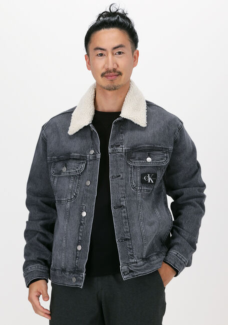 Grijze CALVIN KLEIN Spijkerjas REGULAR 90S DENIM JACKET - large
