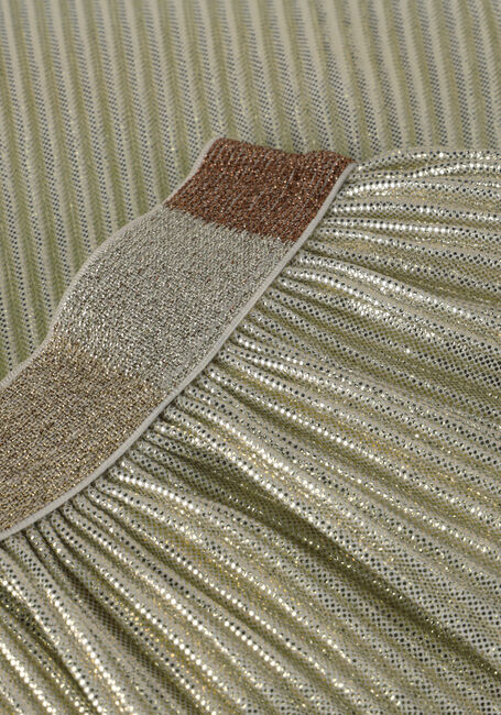 Gouden LIKE FLO Minirok SARA PLISSE SKIRT Gouden LIKE FLO Minirok SARA PLISSE SKIRT - large