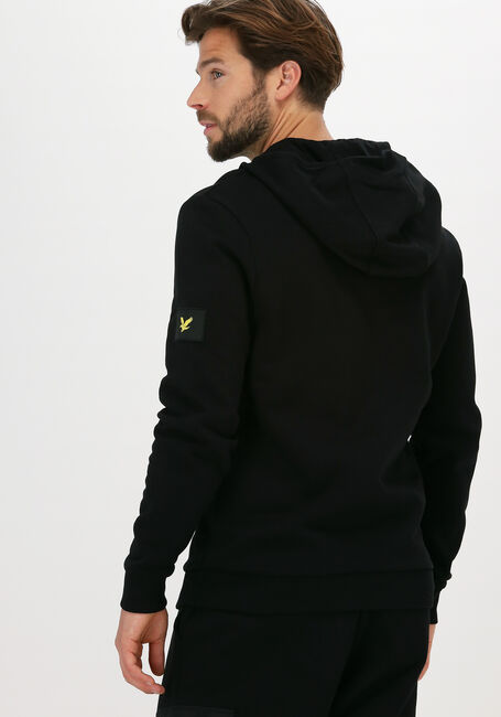 Zwarte LYLE & SCOTT Sweater POCKET HOODIE - large