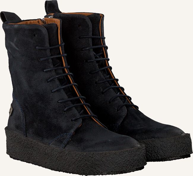 Blauwe SHABBIES Veterboots 184020014 Blauwe SHABBIES Veterboots 184020014 - large