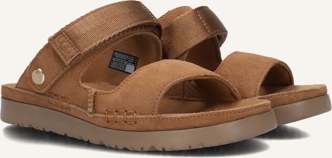 Cognac UGG Platte sandalen K GOLDENSTAR GLIDE Cognac UGG Platte sandalen K GOLDENSTAR GLIDE - large