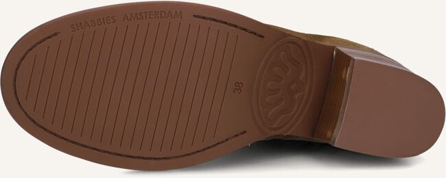 Cognac SHABBIES Enkellaarsjes PUK ANKIE Cognac SHABBIES Enkellaarsjes PUK ANKIE - large