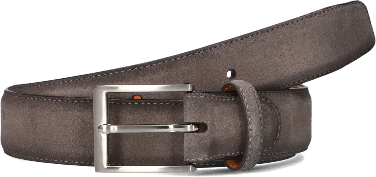 Magnanni Bruine leren riem voor heren Gray Heren