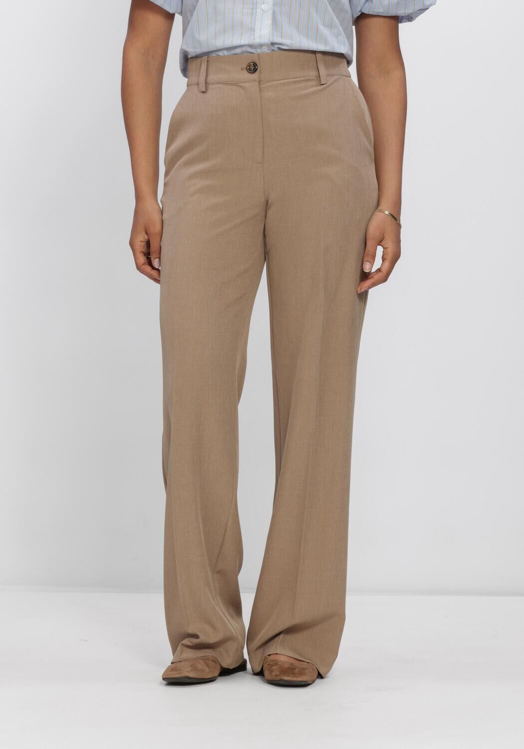 Bruine MODSTR&Ouml;M Broeken ALAYAMD PANTS - large