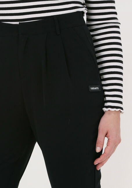 Zwarte 10DAYS Pantalon COMBI PANTS - large
