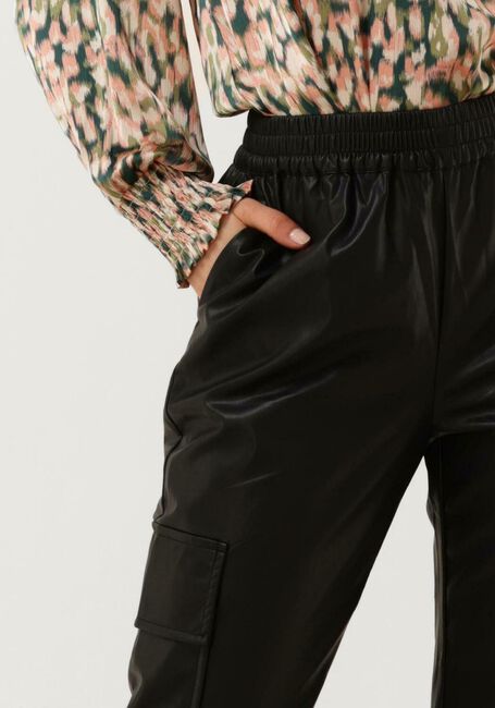 Zwarte NEO NOIR Cargobroeken CARLOTTA FAUX PANTS - large