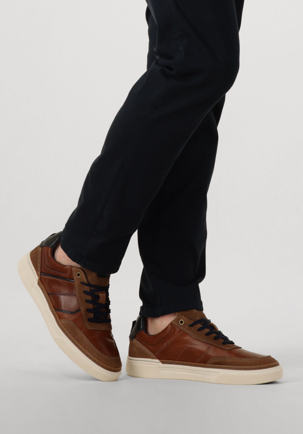 Bruine MAZZELTOV Lage sneakers ROME - large