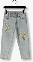 Lichtblauwe DAILY7 Mom jeans RUBY MOM FIT FLOWER