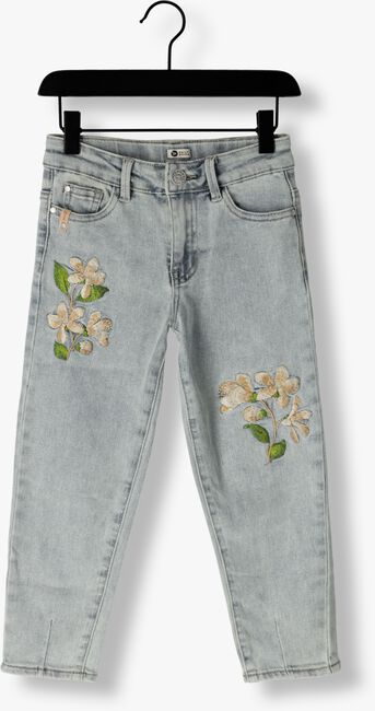 Lichtblauwe DAILY7 Mom jeans RUBY MOM FIT FLOWER - large
