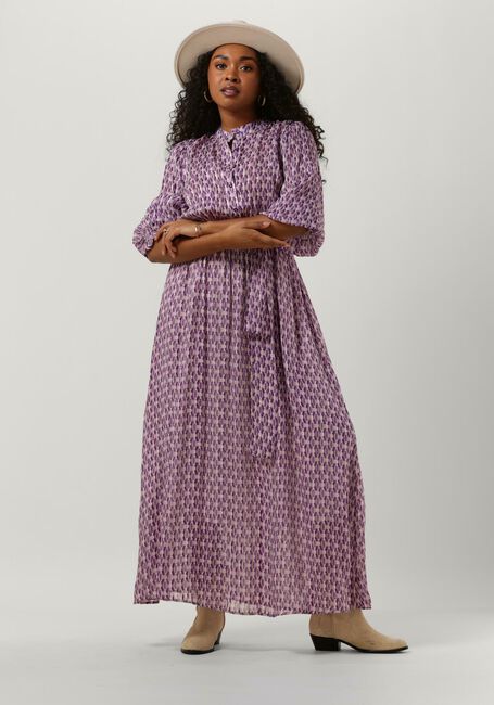 Paarse NOTRE-V Maxi jurk NV-BALIX MAXI DRESS - large
