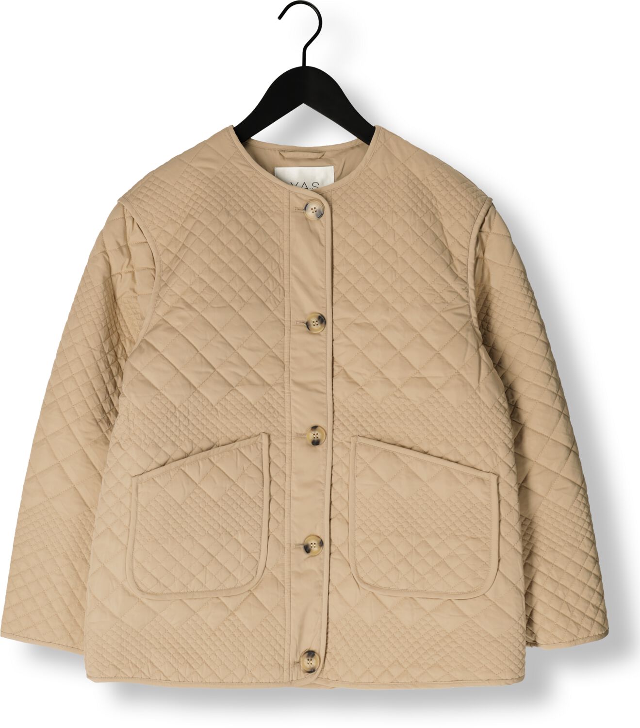 Y.A.S. Dames Jassen Yaslaurie Ls Padded Jacket S. Bruin