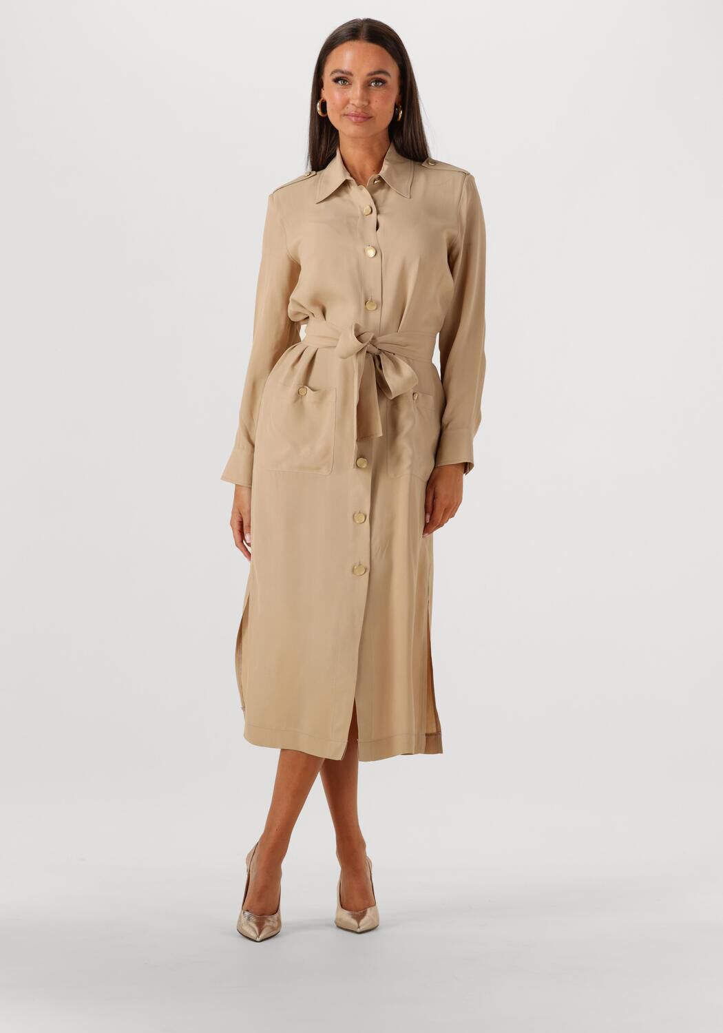 ACCESS Dames Jurken 53-3328-667 Beige