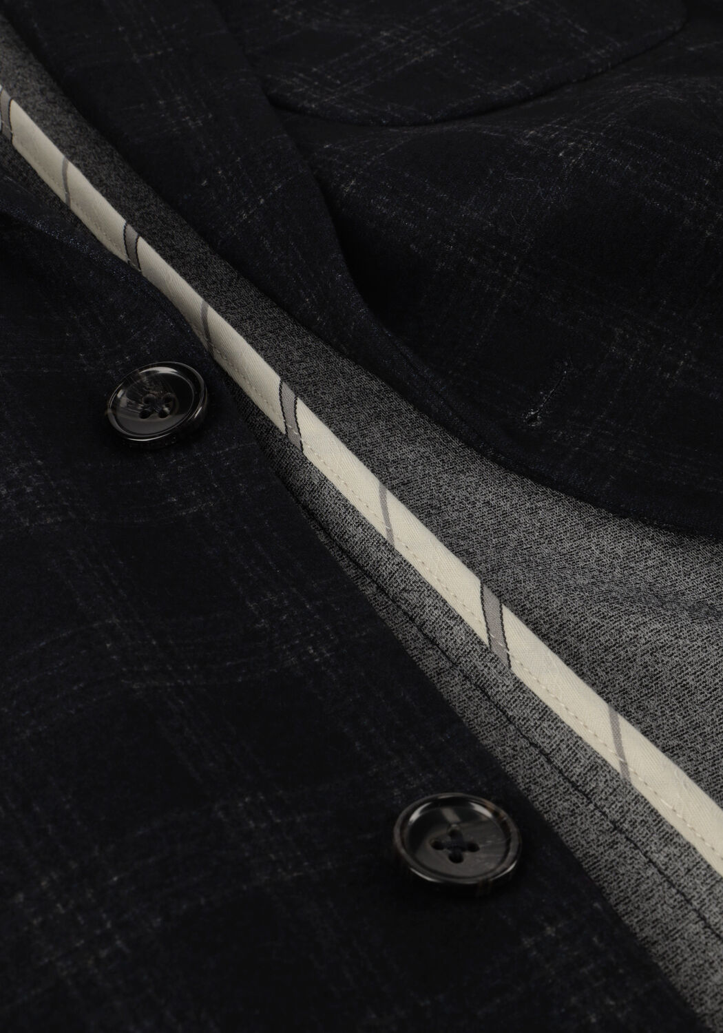 Blauwe DSTREZZED Colberts TRAVEL CHECK BLAZER - large