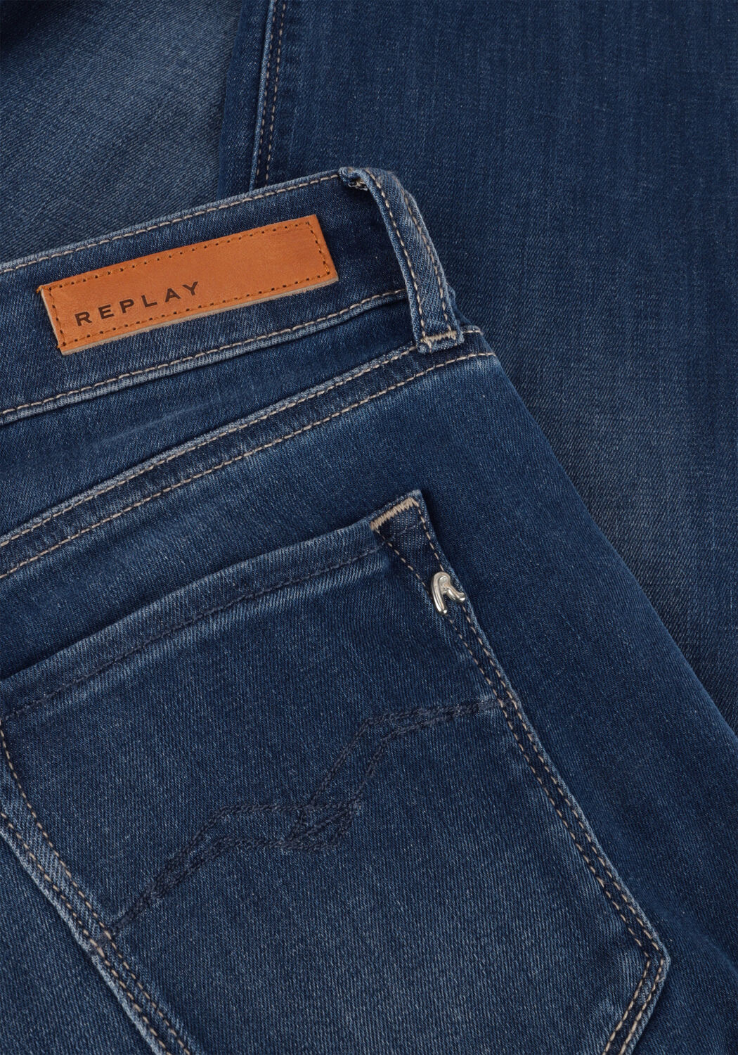 Blauwe REPLAY Slim fit jeans NEW LUZ BOOTCUT PANTS - large