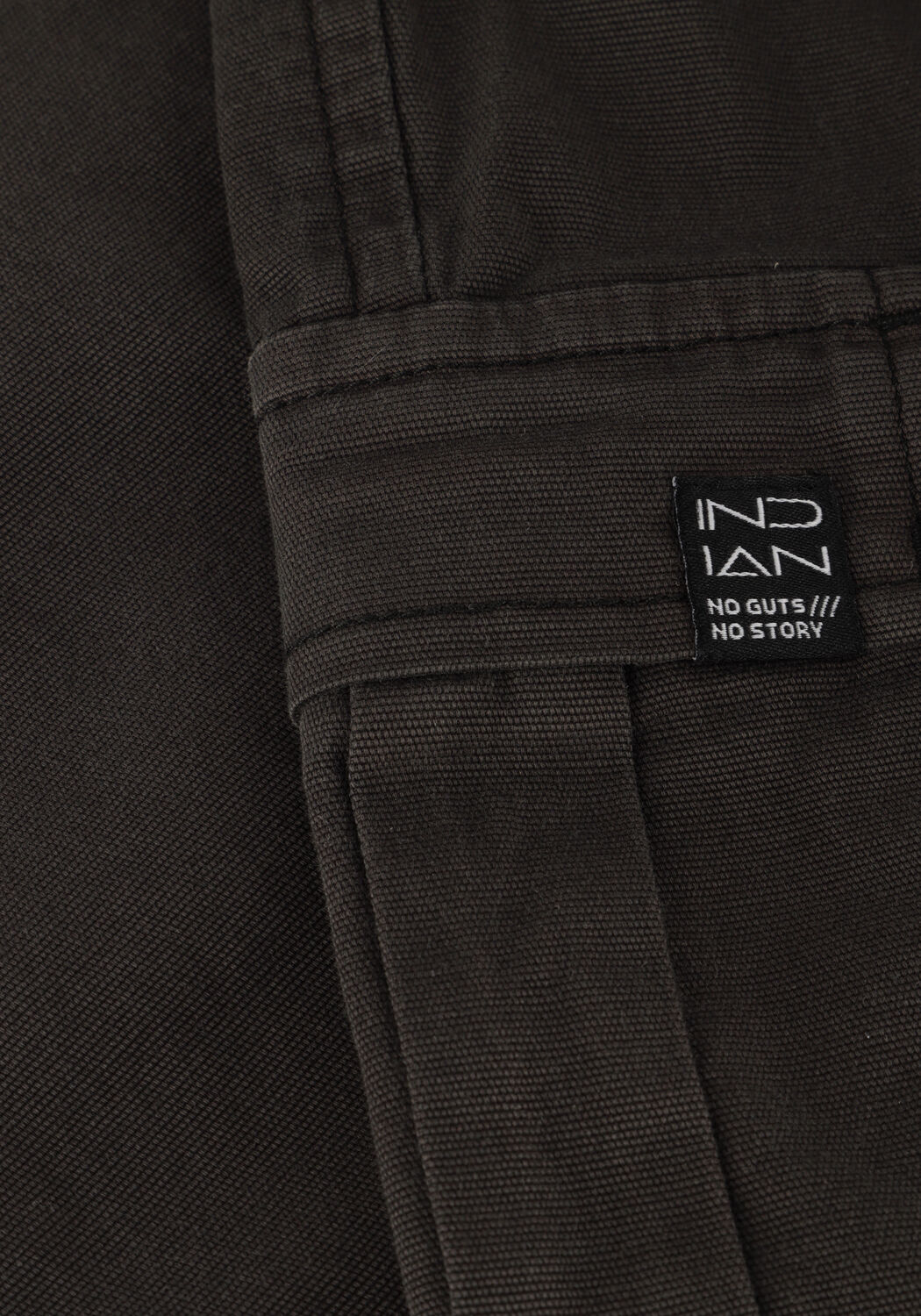 Grijze INDIAN BLUE JEANS Cargo jeans 2551 CARGO WIDE STRAIGHT FIT - large