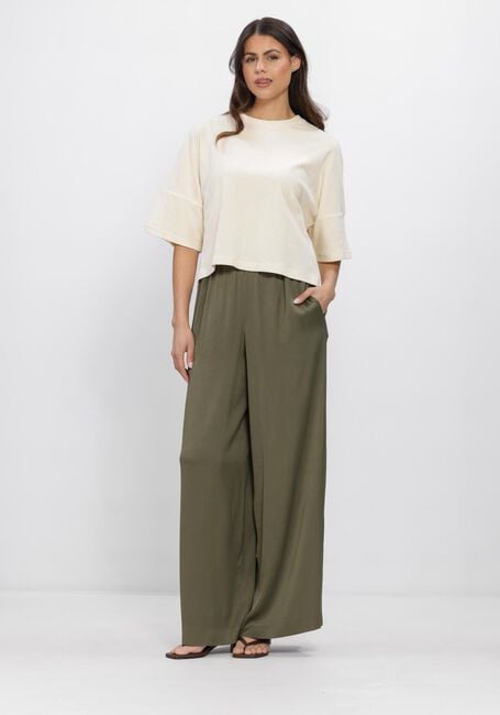 Groene DRYKORN Wijde broek TWEEZER - large