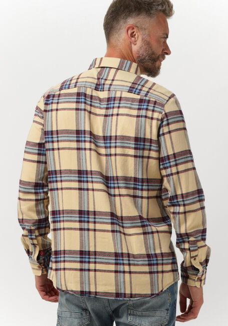 Beige SCOTCH & SODA Casual overhemd REGULAR FIT MID-WEIGHT BRUSED FLANNEL CHECK SHIRT - large
