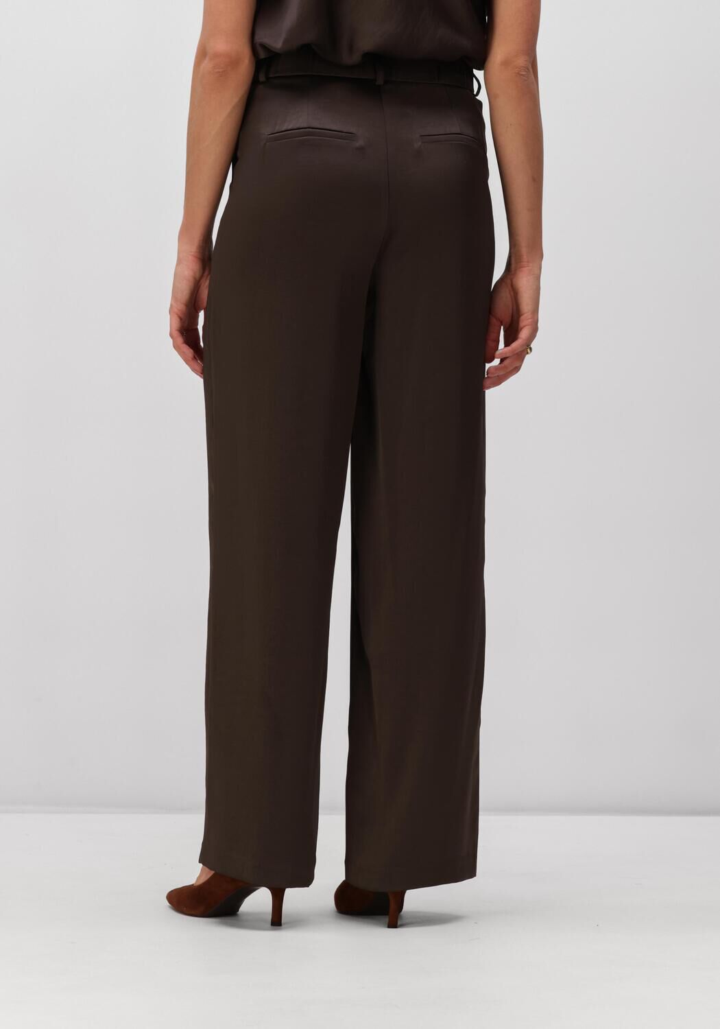 Bruine NOTRE-V Wijde broek NV-HELLA - large