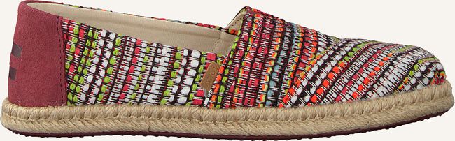 Rode TOMS Espadrilles CLASSIC ALPARGATA WM Rode TOMS Espadrilles CLASSIC ALPARGATA WM - large