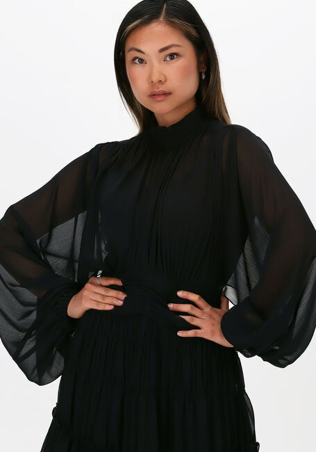 Zwarte Y.A.S. Mini jurk YASYVES LS DRESS - SHOW S. - large