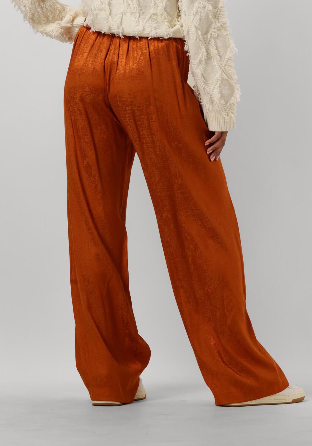 AMAYA AMSTERDAM Dames Broeken Vivian Pants Oranje
