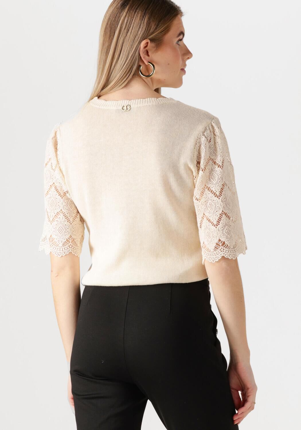 TWINSET MILANO Dames Tops & T-shirts 251tp3341 Beige