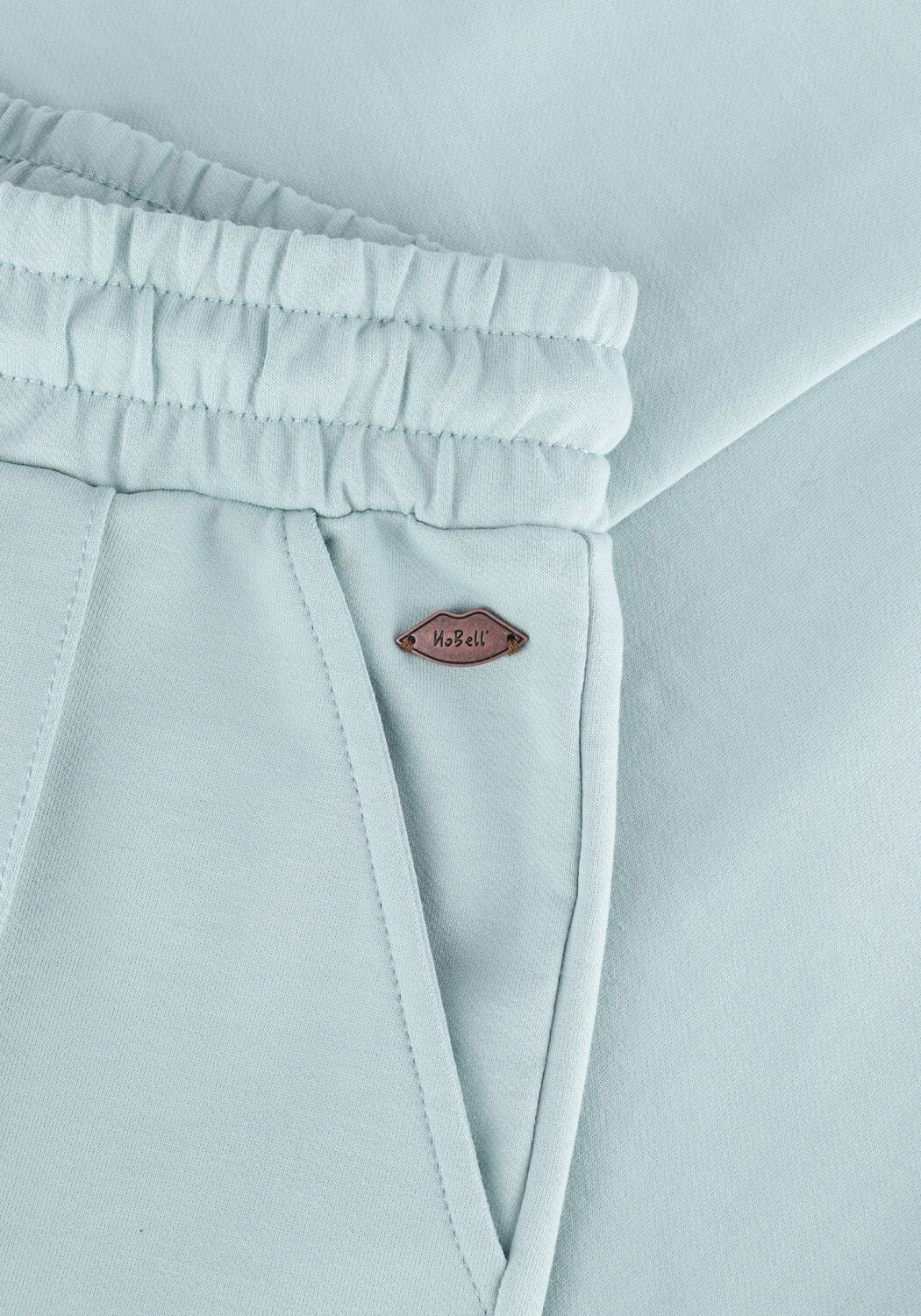 Mint NOBELL Joggingbroek SANE SOLID SWEAT FULL PANTS - large